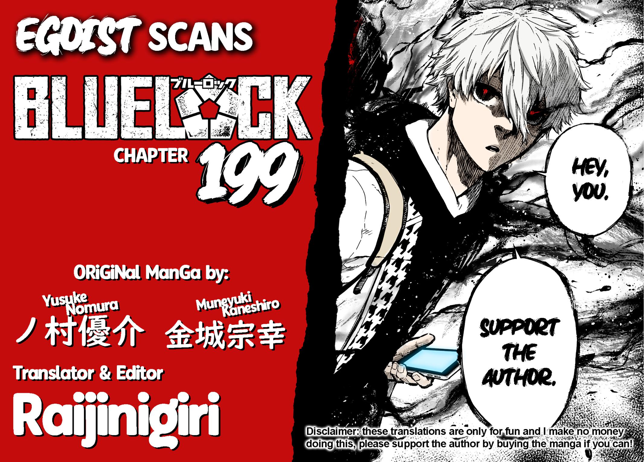 blue lock manga chapter 199