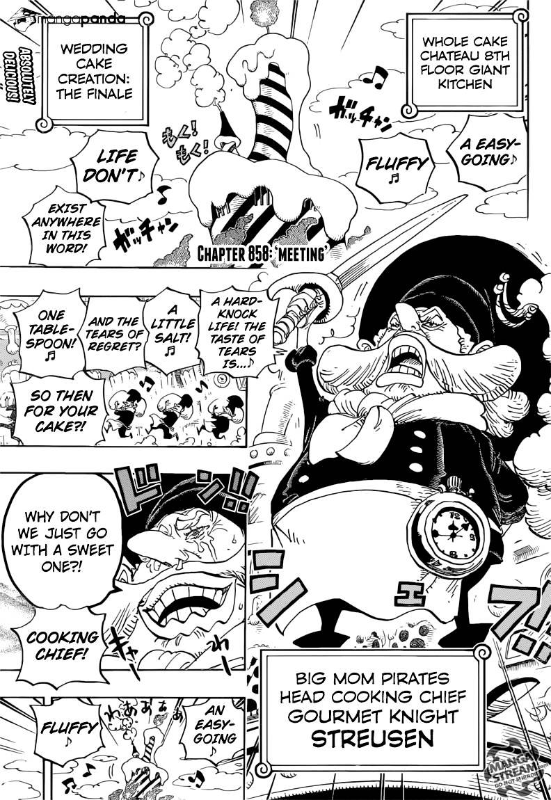 One Piece, chapter 858 image 03
