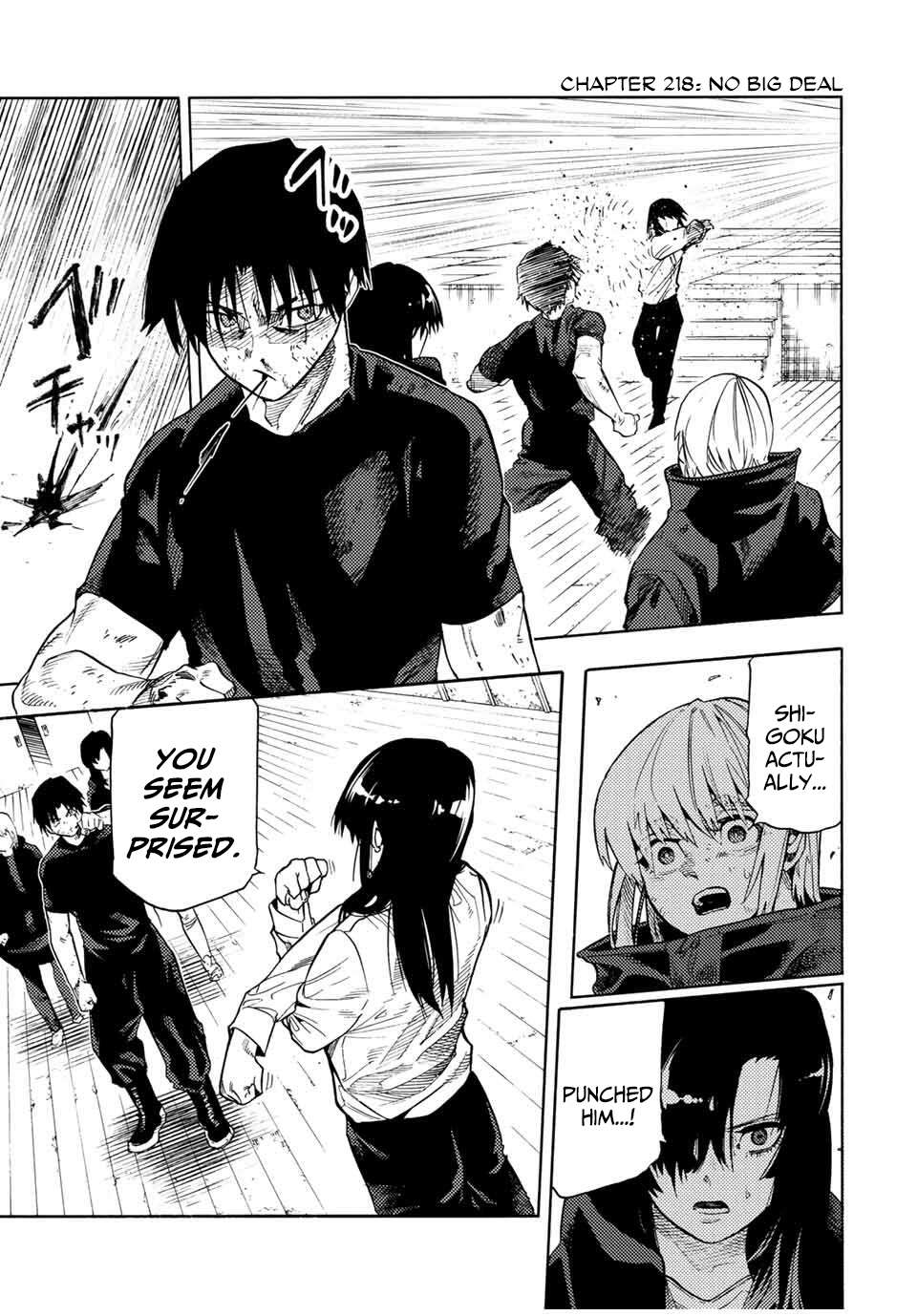 Juujika No Rokunin, Chapter 218 image 01