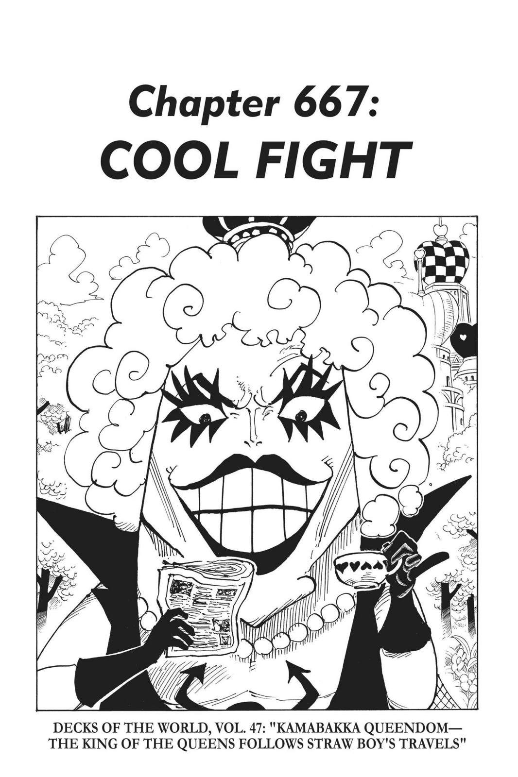One Piece, Chapter 667 image 01