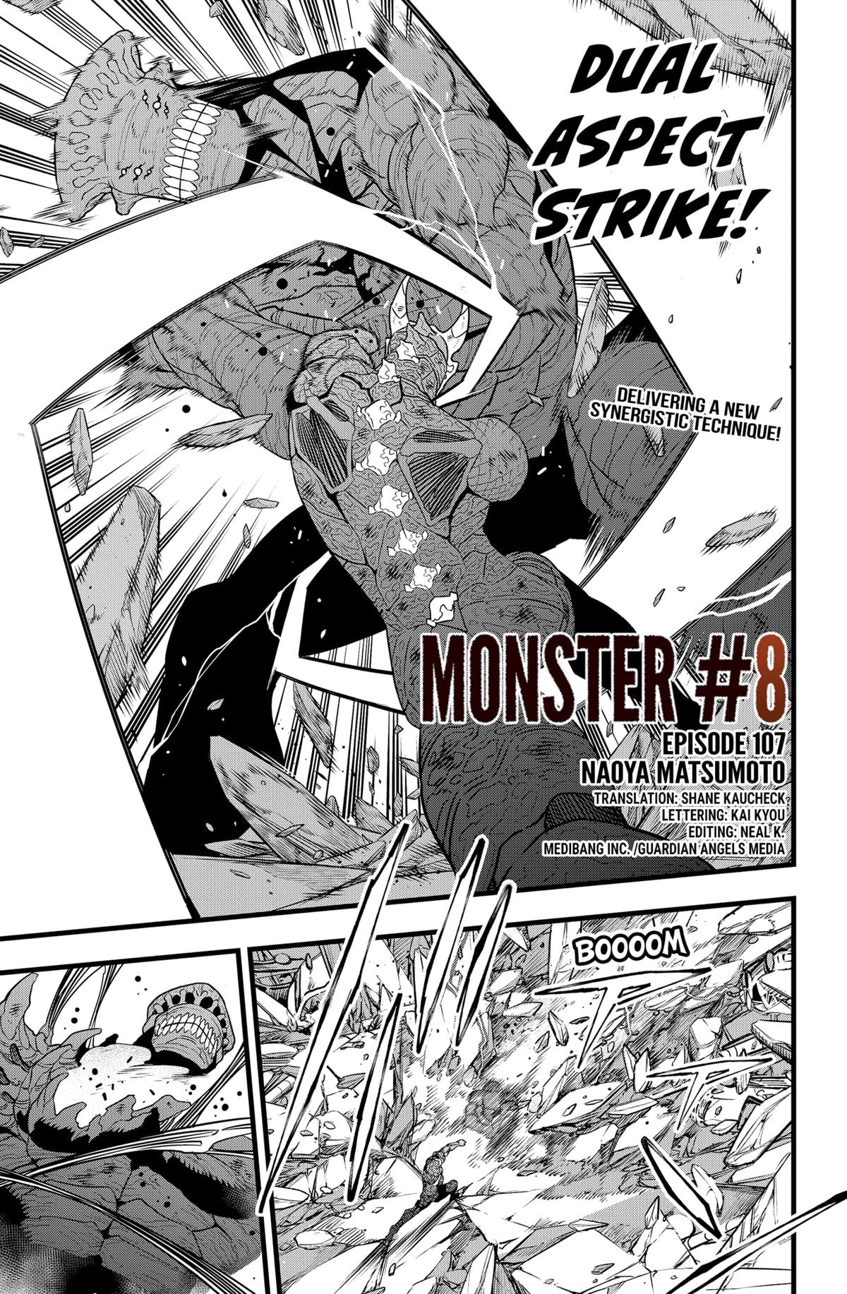 Kaiju No 8, Chapter 107 image 01