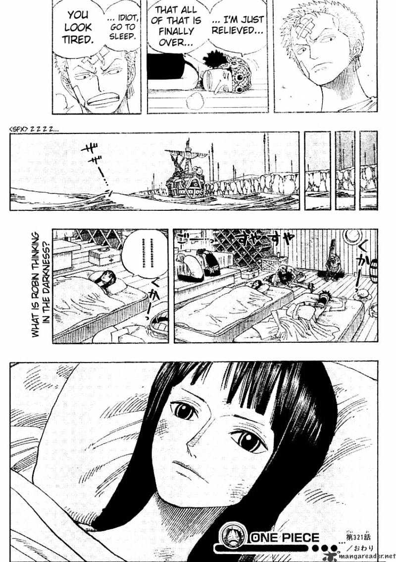 One Piece, chapter 321 image 18