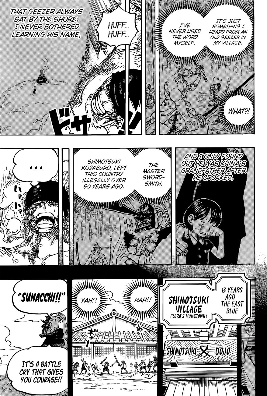 One Piece, chapter 1033 image 12