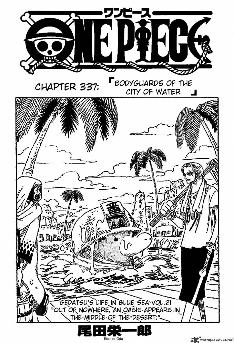 One Piece, chapter 337 image 01
