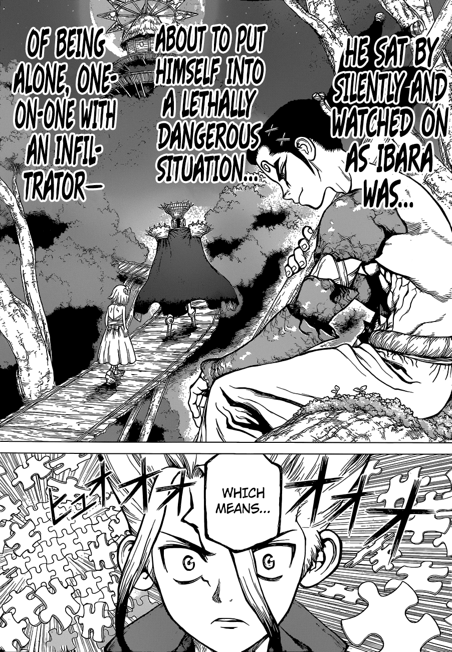 Dr.Stone, Chapter 122 The Battle of Wits