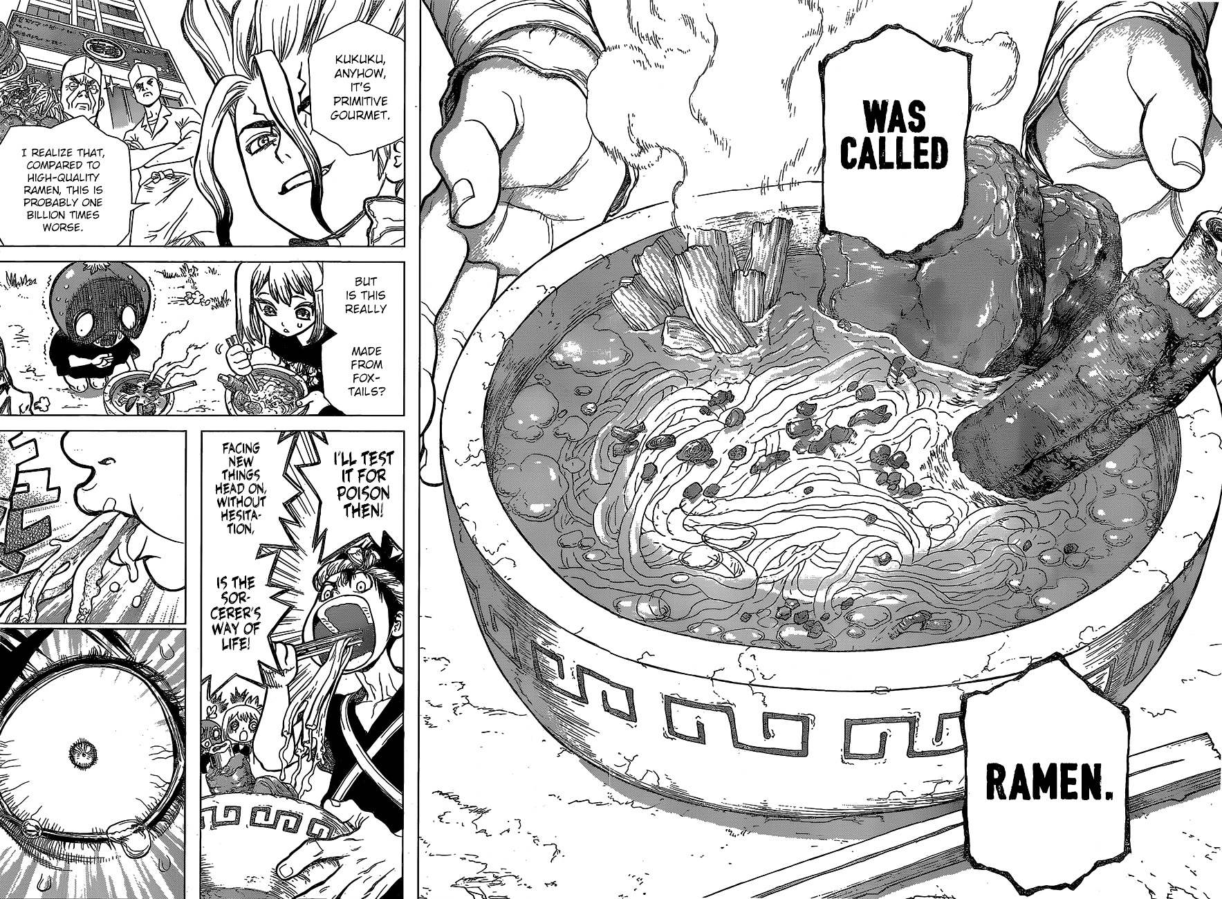 Dr.Stone, Chapter 22  Survival Gourmet image 17