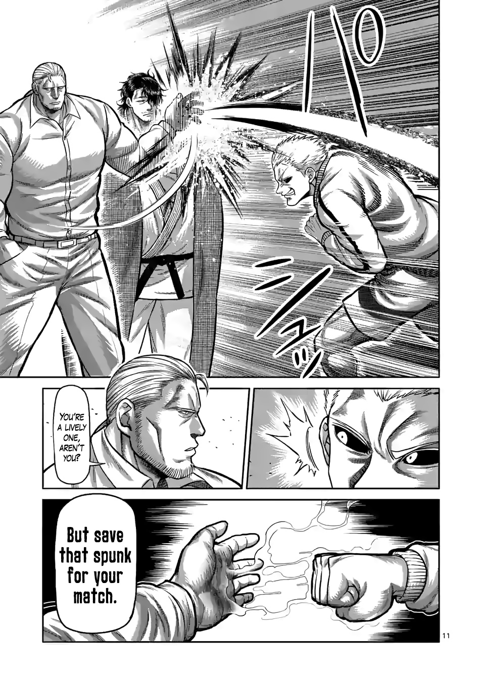 Kengan Omega, Chapter 88 Touch-And-Go image 11