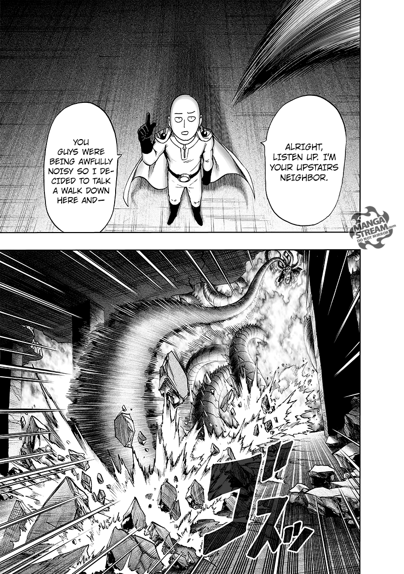 One Punch Man, Chapter 108 - Orochi vs. Saitama image 04
