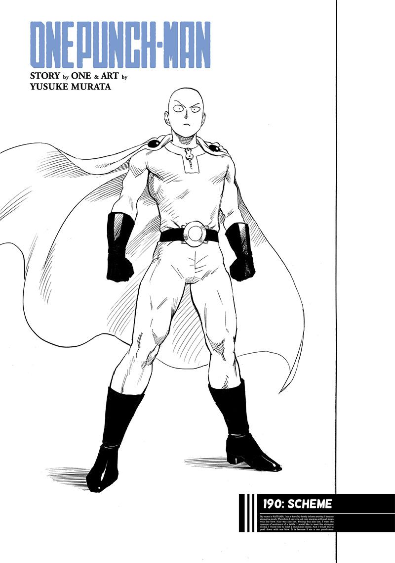 One Punch Man, Chapter 190 image 01