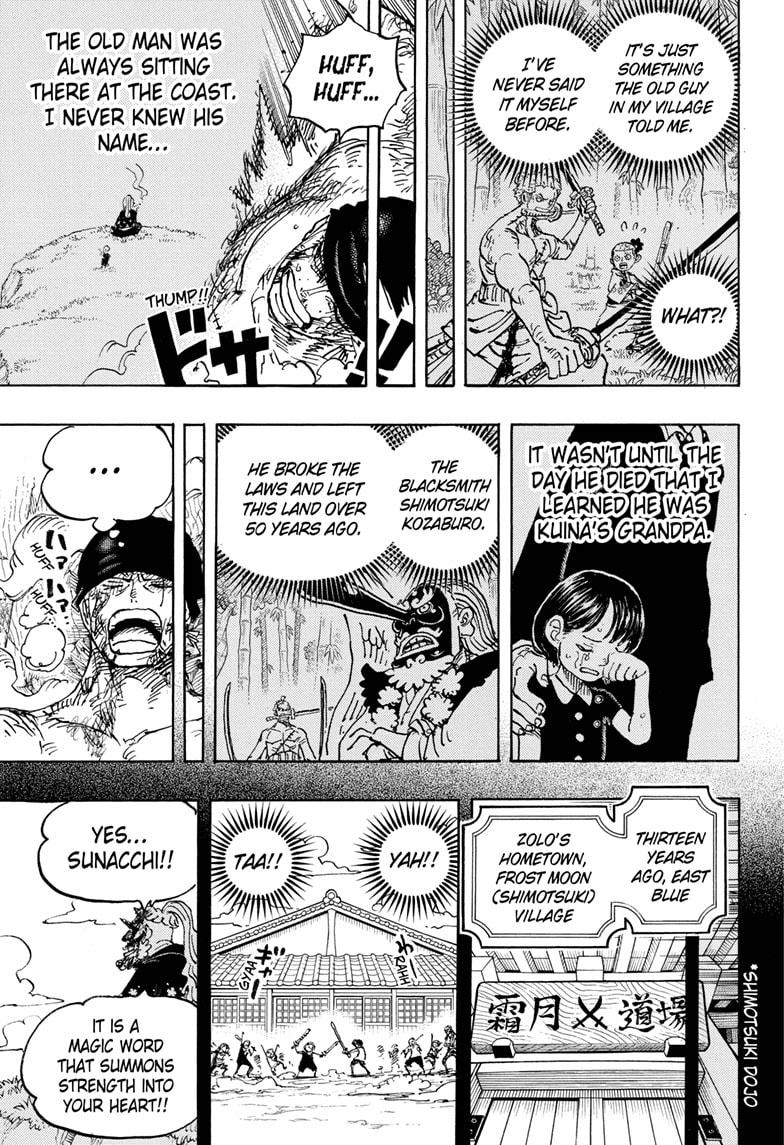 One Piece, Chapter 1033 image 11