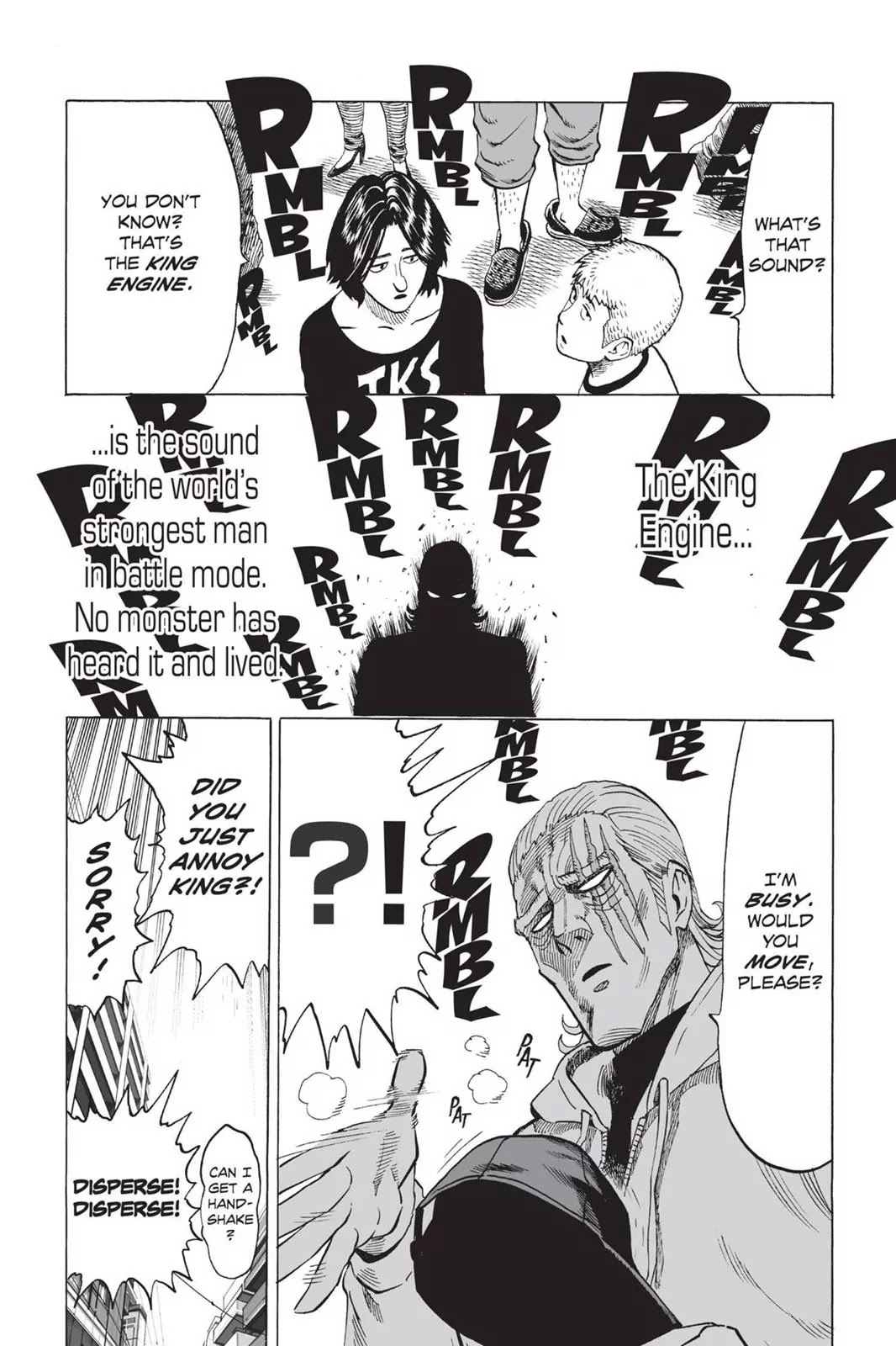 One Punch Man, Chapter 38 King image 16