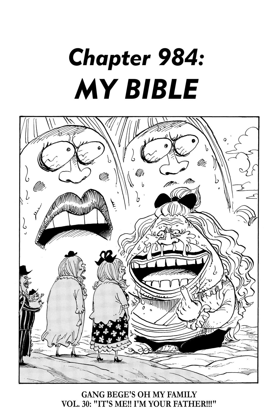 One Piece, Chapter 984 image 01
