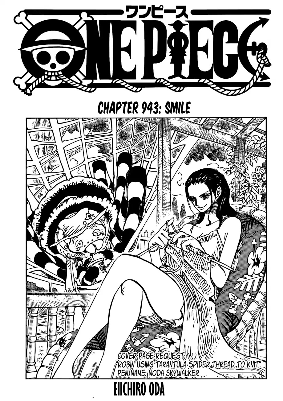 One Piece, chapter 943 image 01