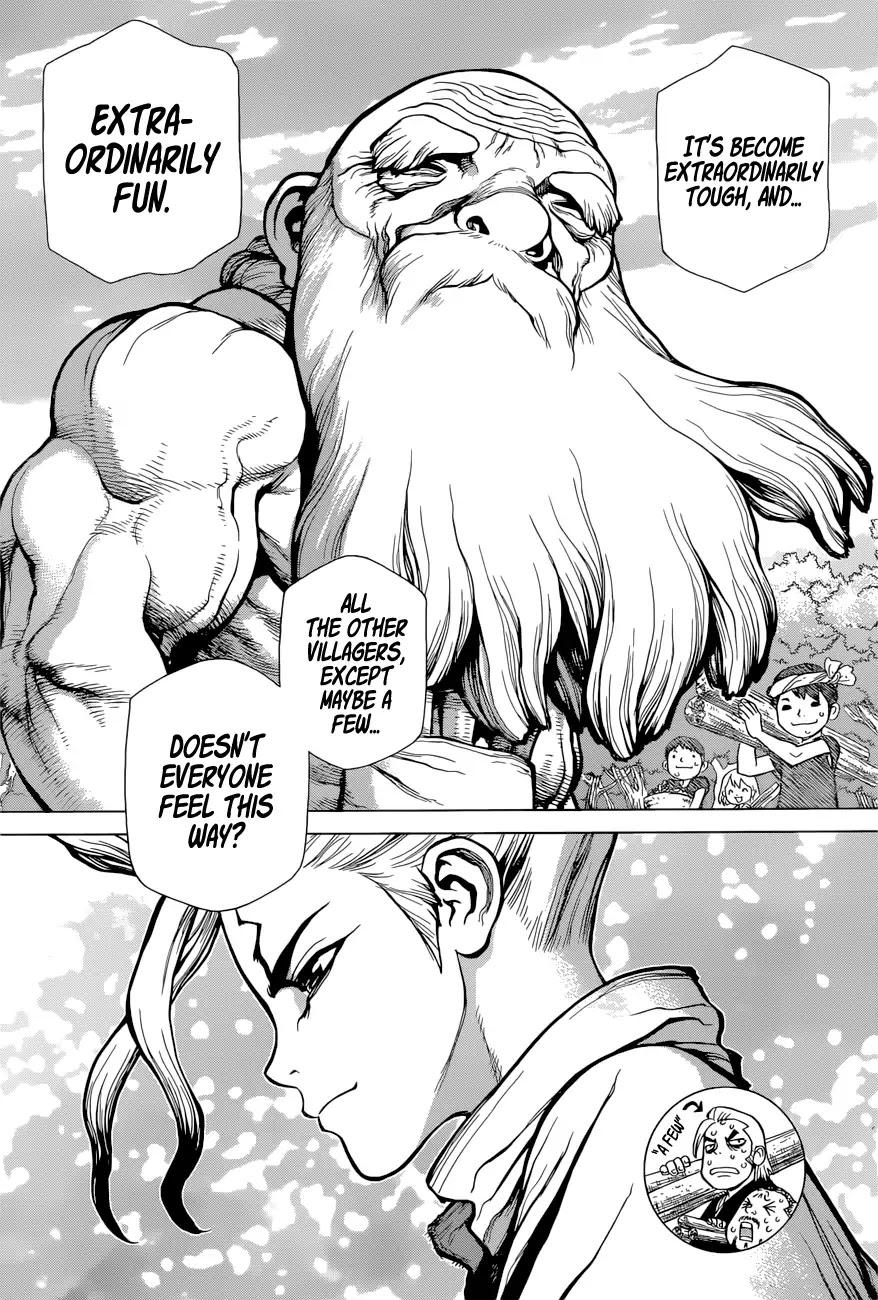 Dr.Stone, Chapter 53 Spartan Crafting Club image 13