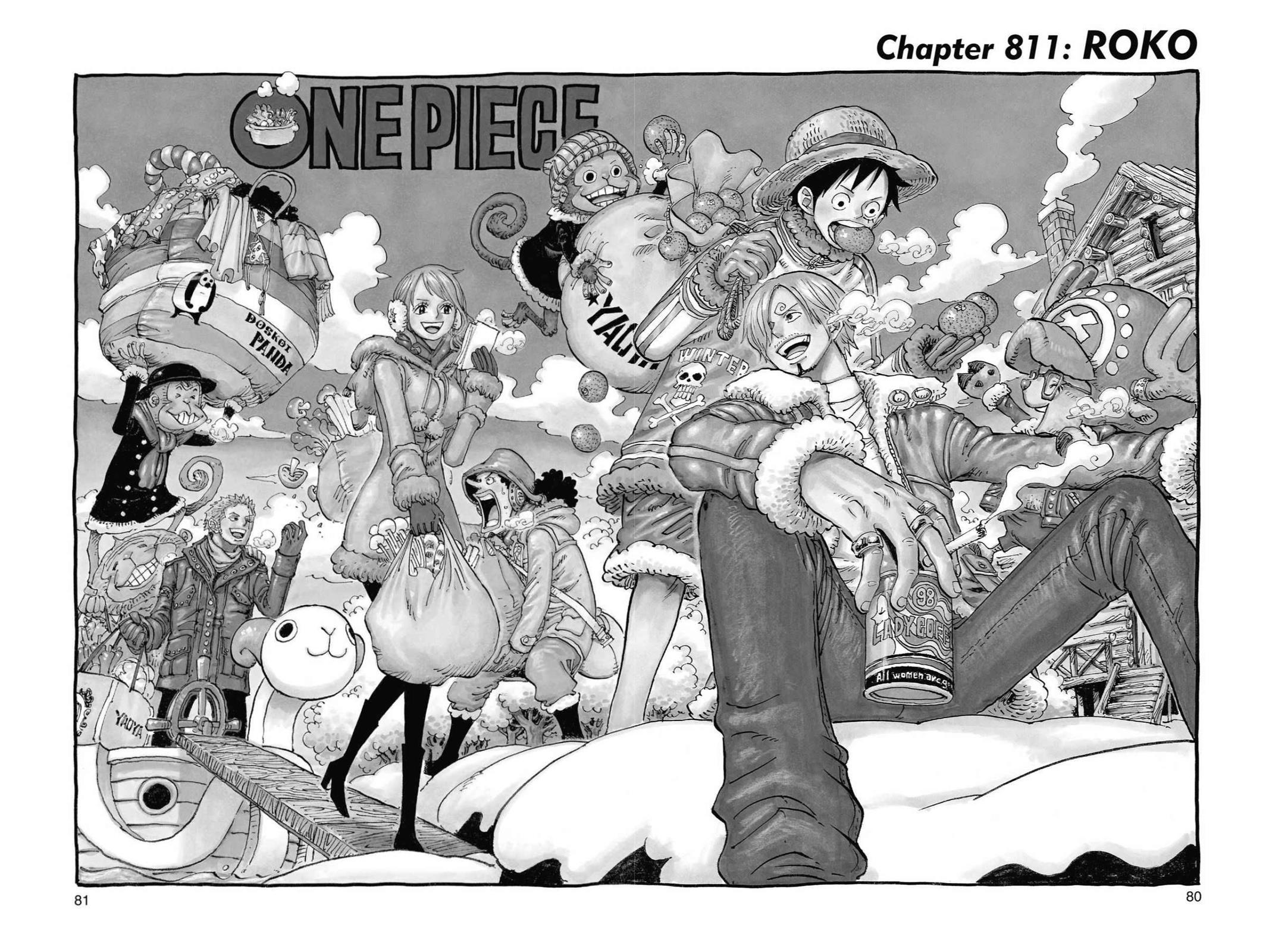One Piece, Chapter 811 image 01