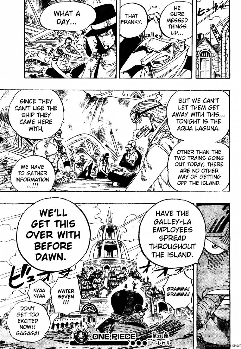 One Piece, chapter 338 image 18
