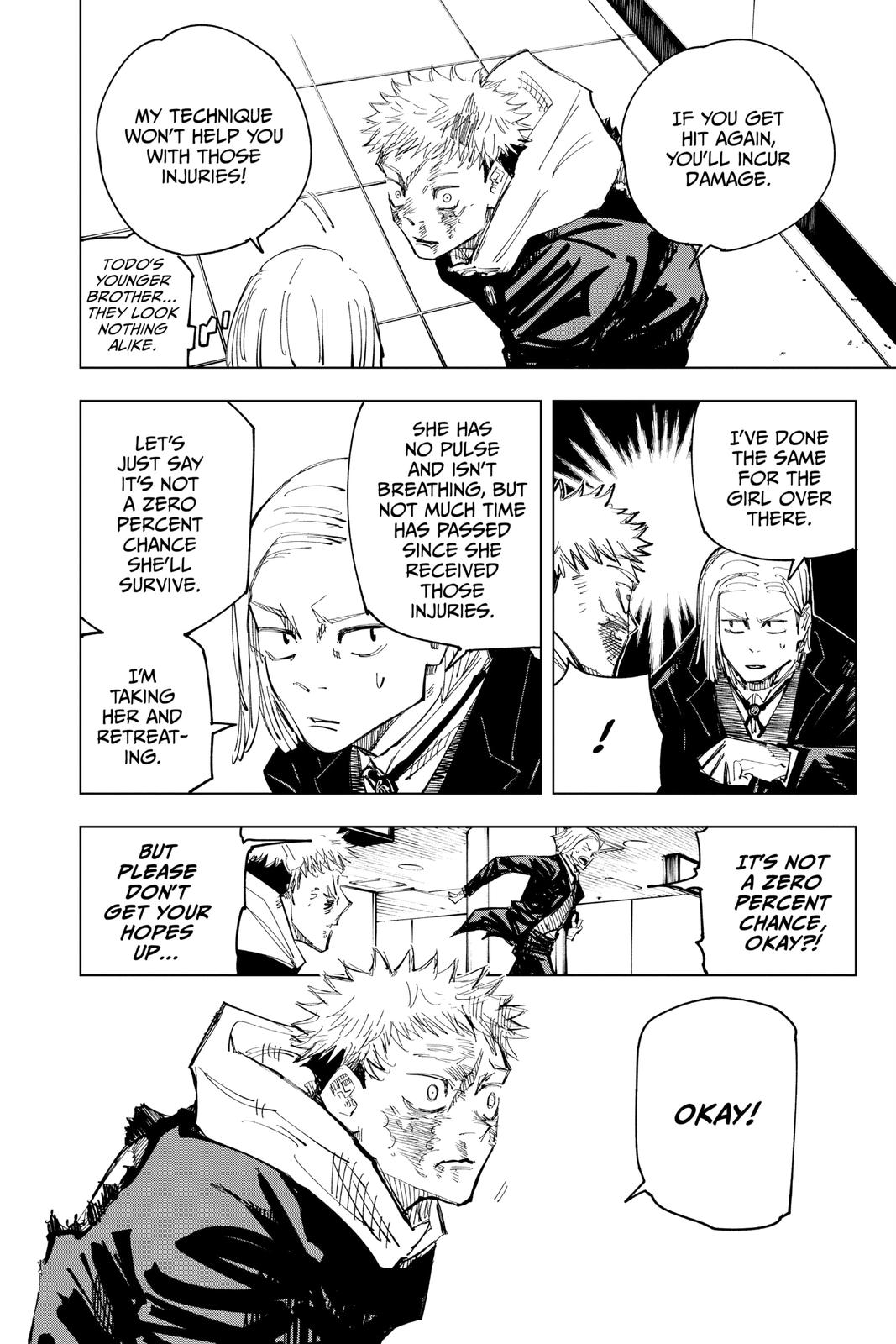 Jujutsu Kaisen, Chapter 127 image 13