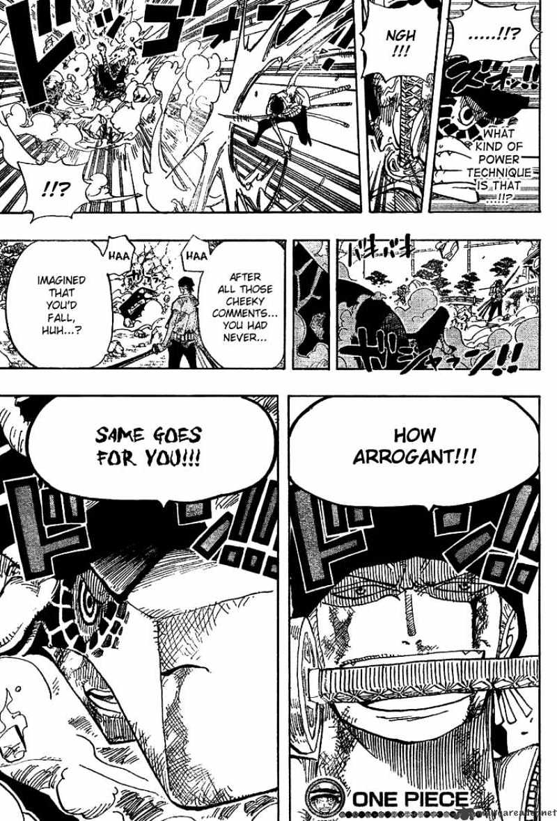 One Piece, chapter 416 image 19