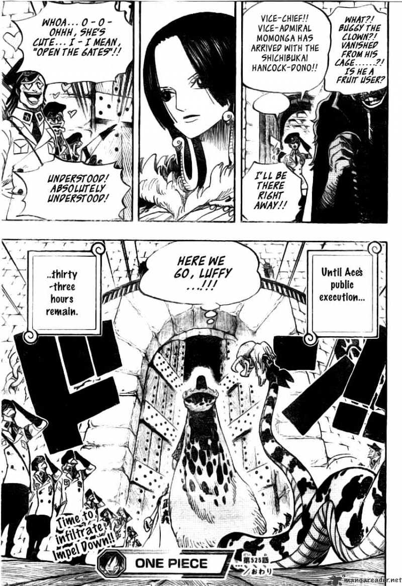 One Piece, chapter 525 image 14