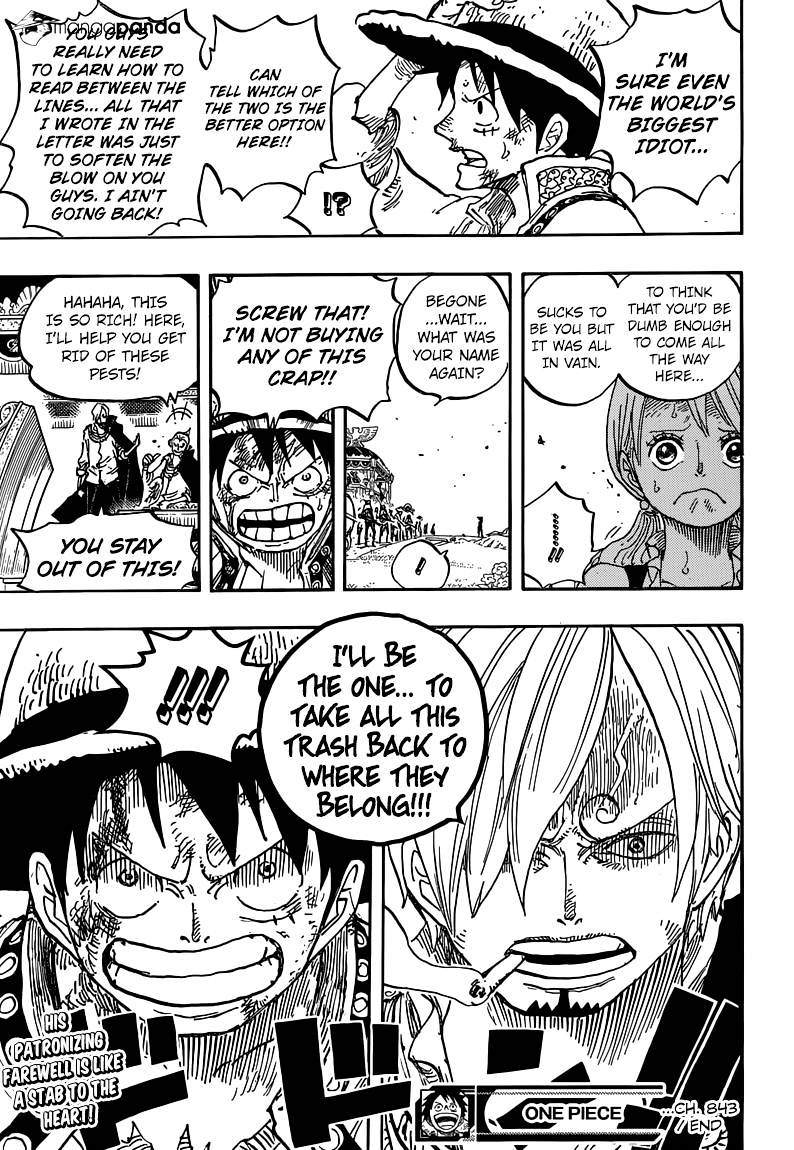 One Piece, chapter 843 image 19