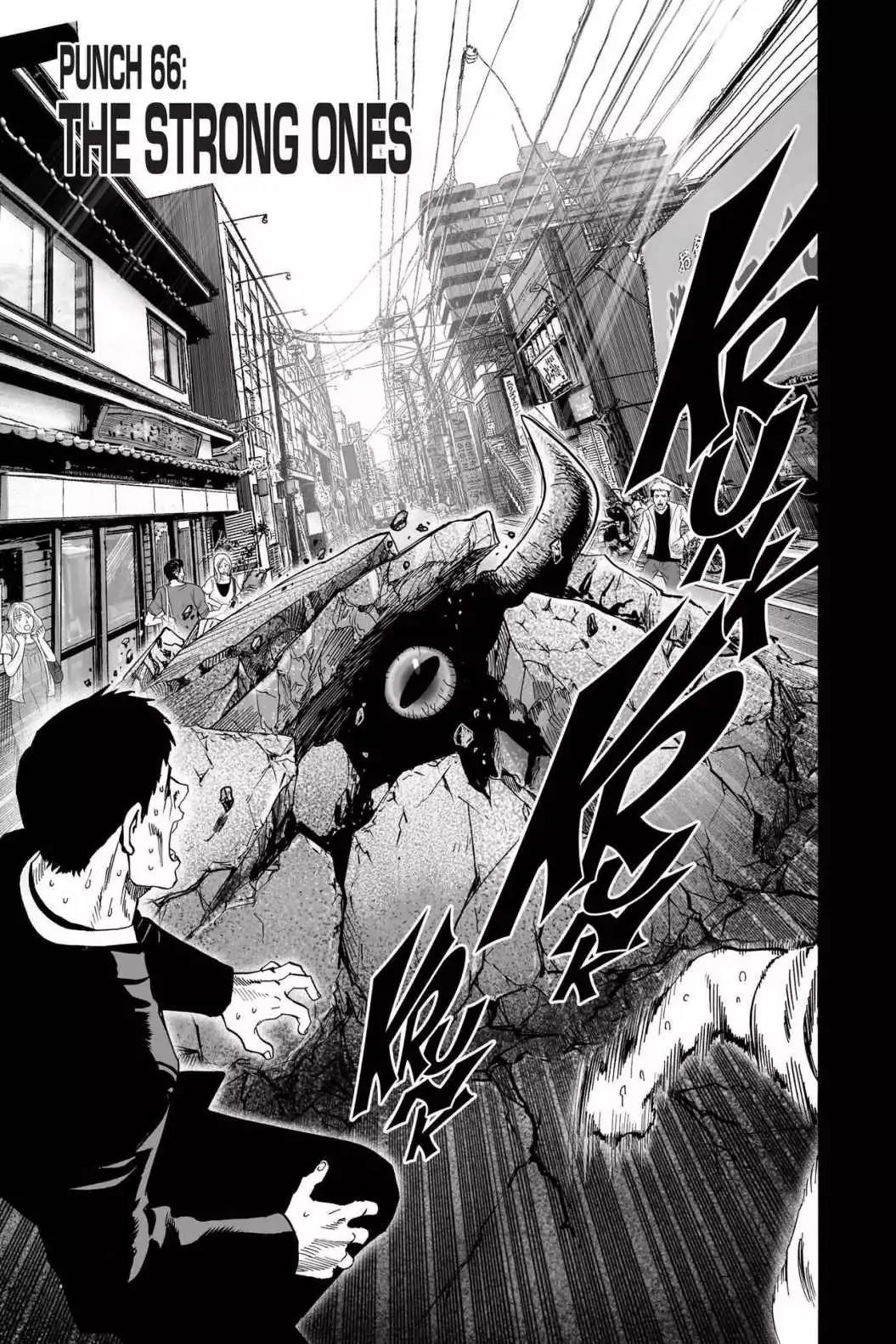 One Punch Man, Chapter 66 The Strong image 01