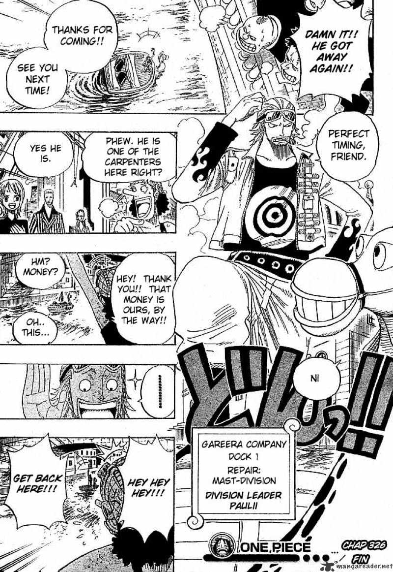 One Piece, chapter 326 image 17
