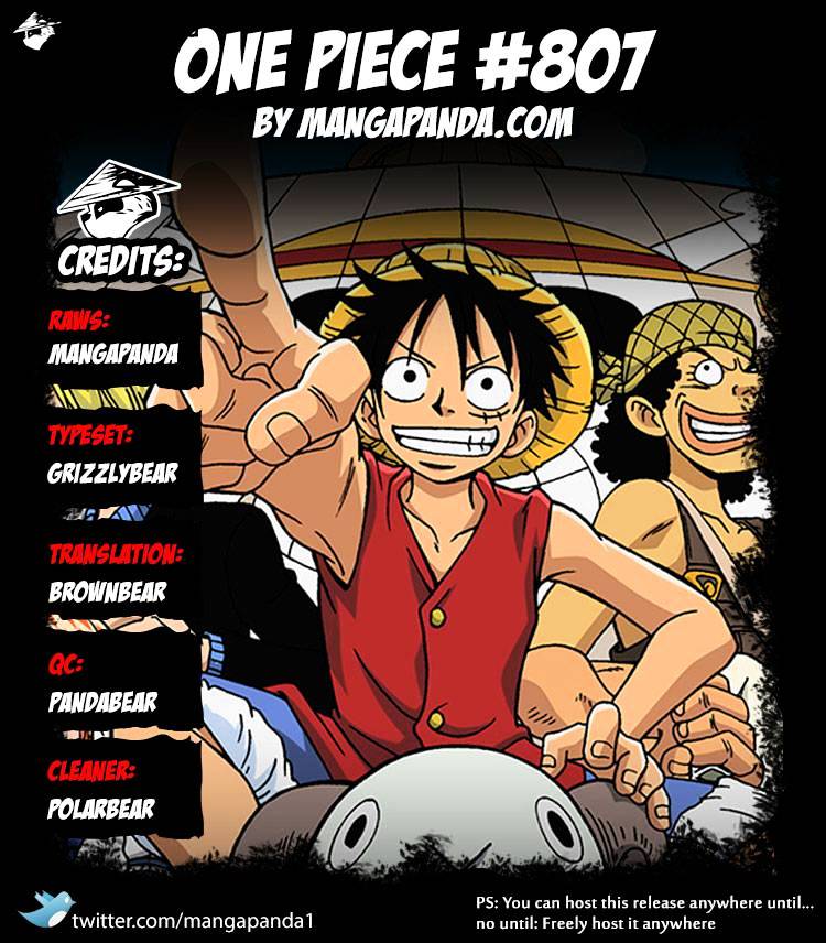 One Piece, chapter 807 image 17