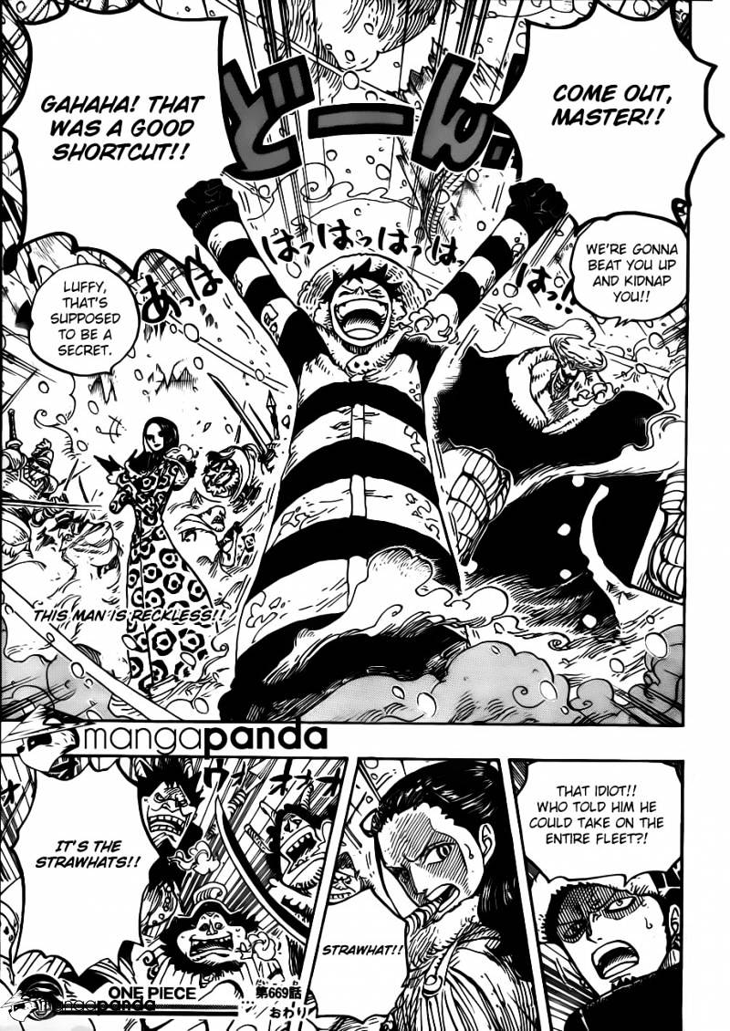 One Piece, chapter 669 image 17