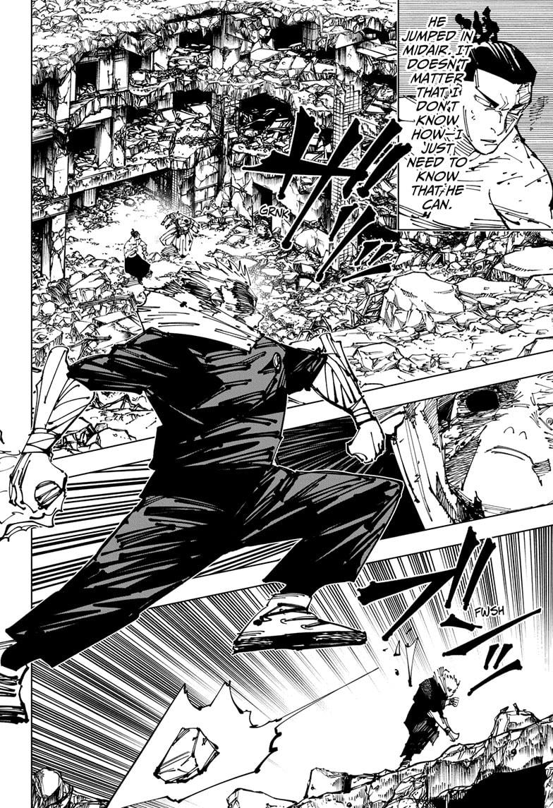 Jujutsu Kaisen, Chapter 260 image 07