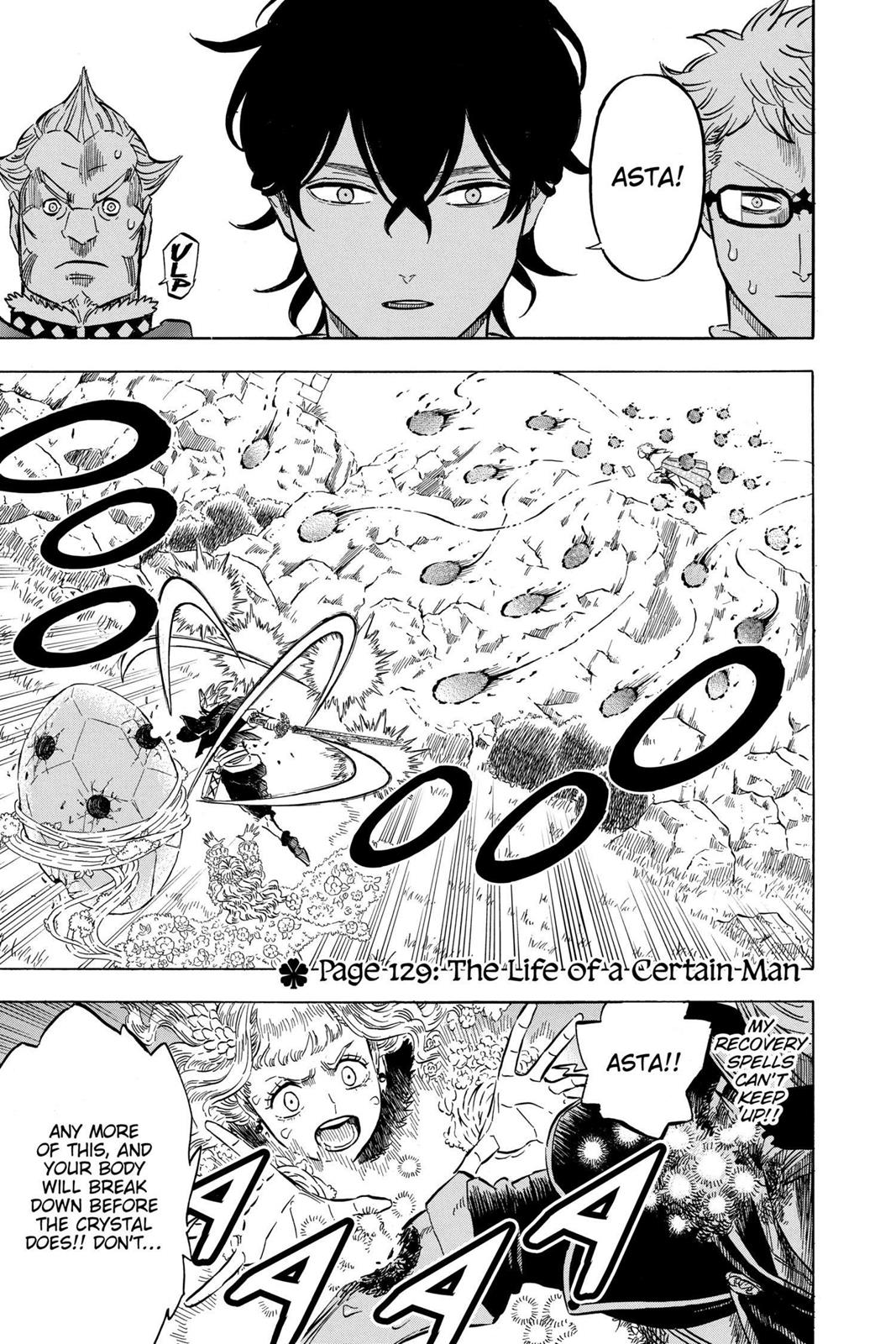 Black Clover, Chapter 129 image 01