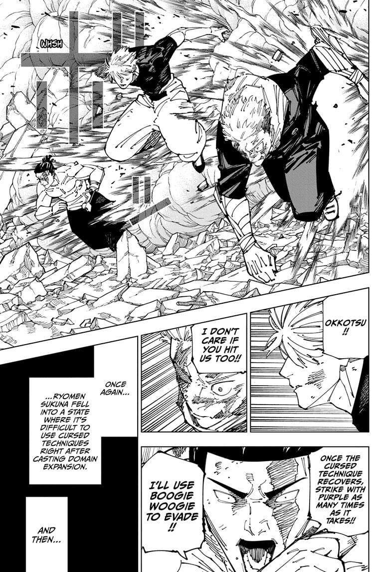 Jujutsu Kaisen, Chapter Chapter 263 image 03