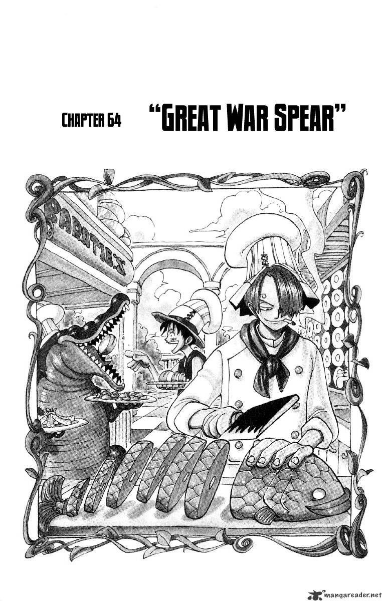 One Piece, chapter 64 image 01