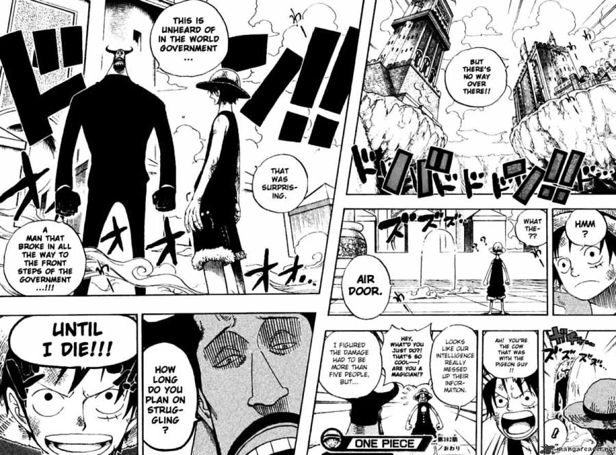 One Piece, chapter 382 image 18