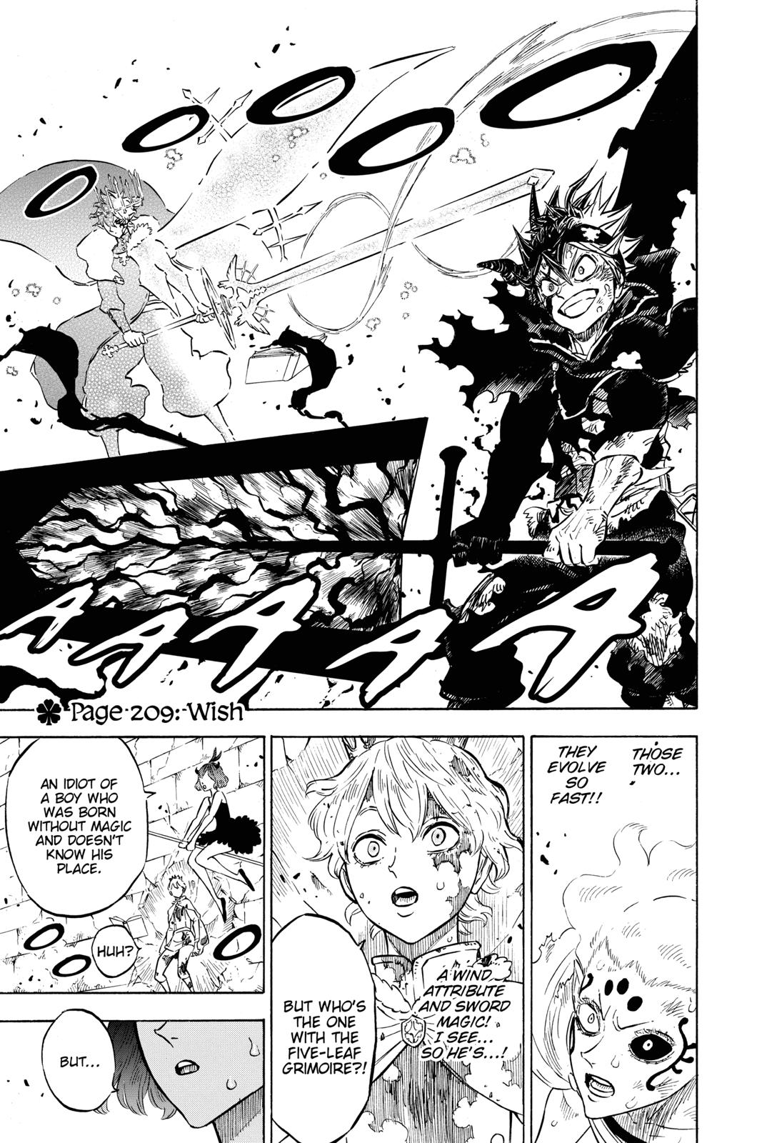 Black Clover, Chapter 209 image 01