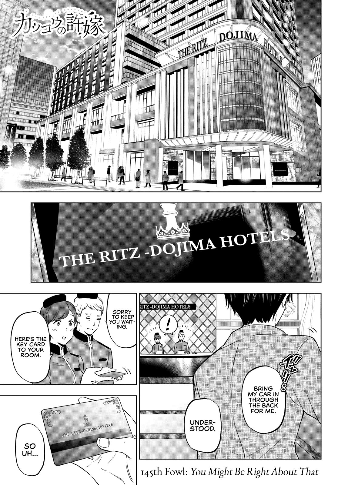Kakkou no Iinazuke, Chapter 145 image 02