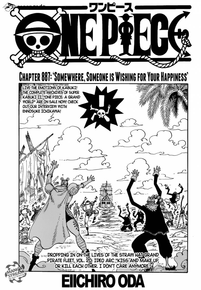One Piece, chapter 887 image 01
