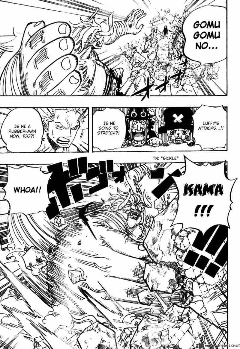 One Piece, chapter 470 image 04