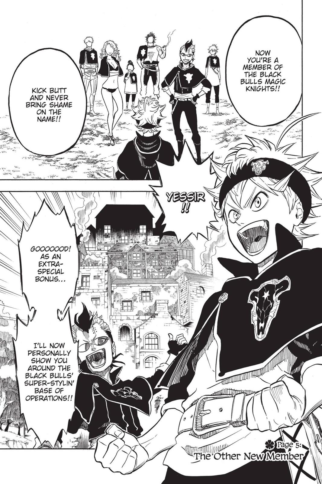 Black Clover, Chapter 5 image 01