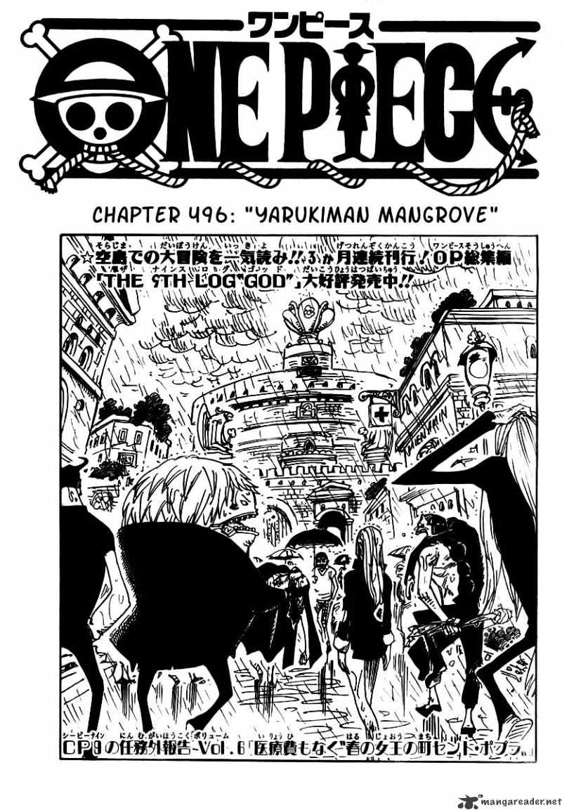 One Piece, chapter 496 image 01