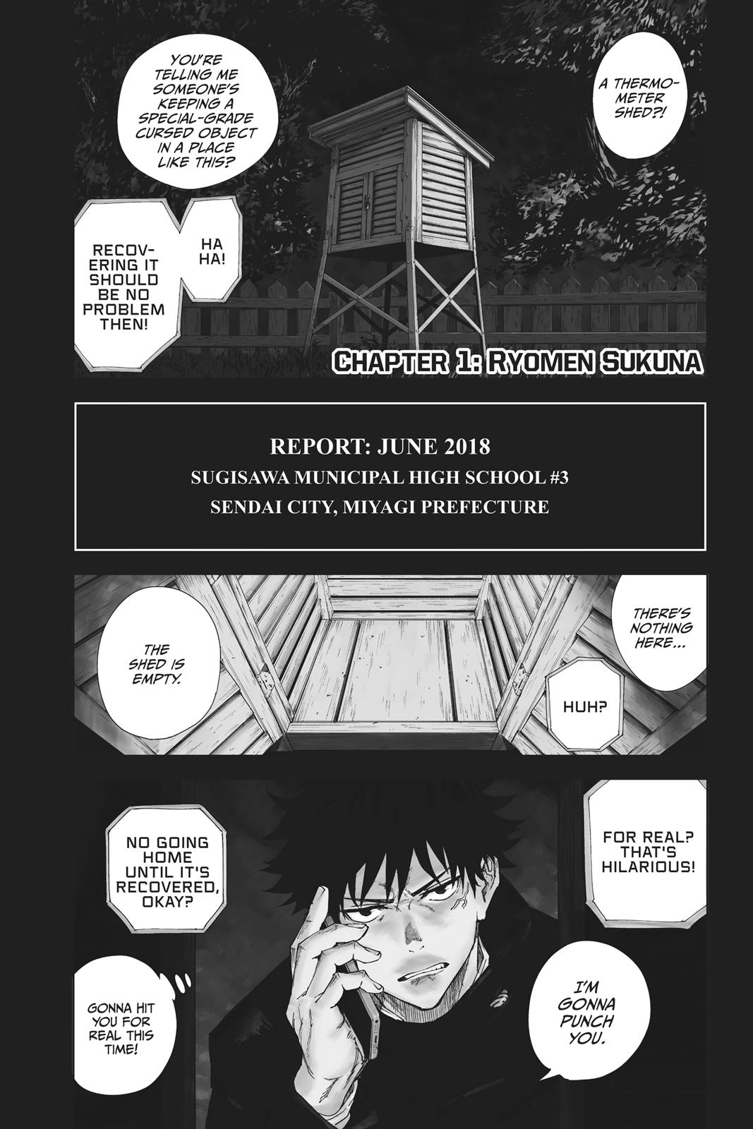 Jujutsu Kaisen, Chapter Chapter 1 image 06