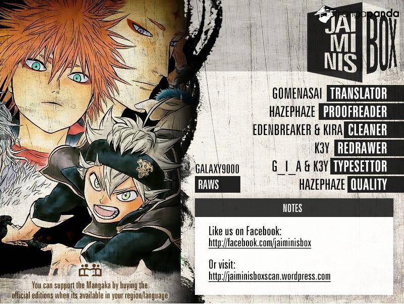 Black Clover, Chapter 26  Magic Mayhem image 01