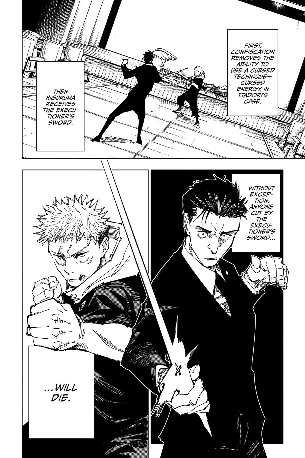 Jujutsu Kaisen, Chapter 166 image 04