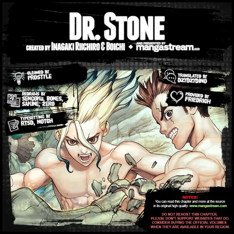 Dr.Stone, Chapter 123 The Battle of Wits