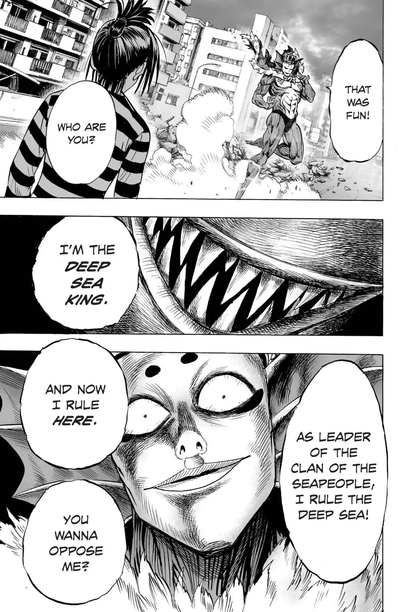 One Punch Man, Chapter 25 Deep Sea King (2) image 31