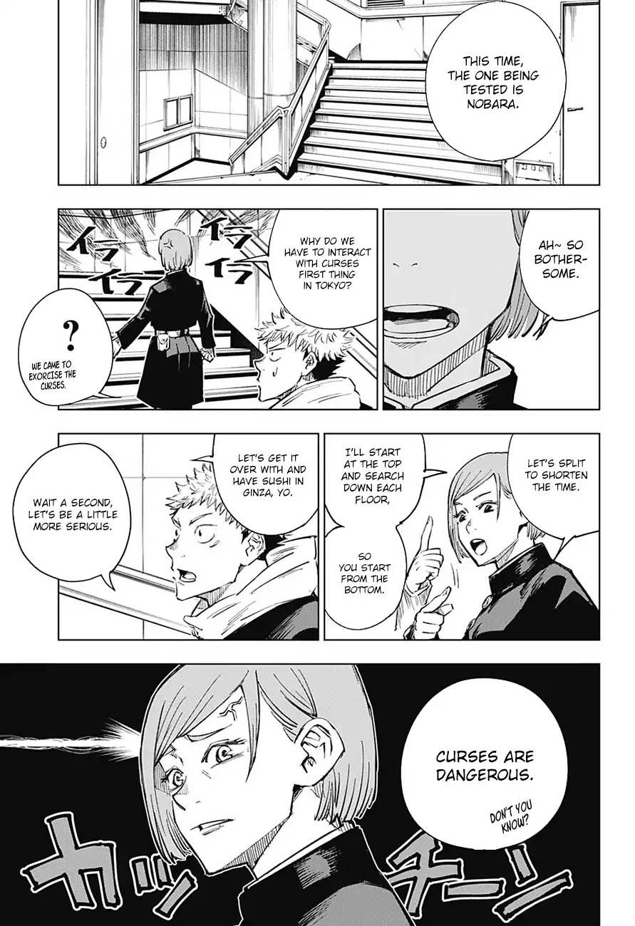 Jujutsu Kaisen, Chapter 4 Steel Beam Girl image 12