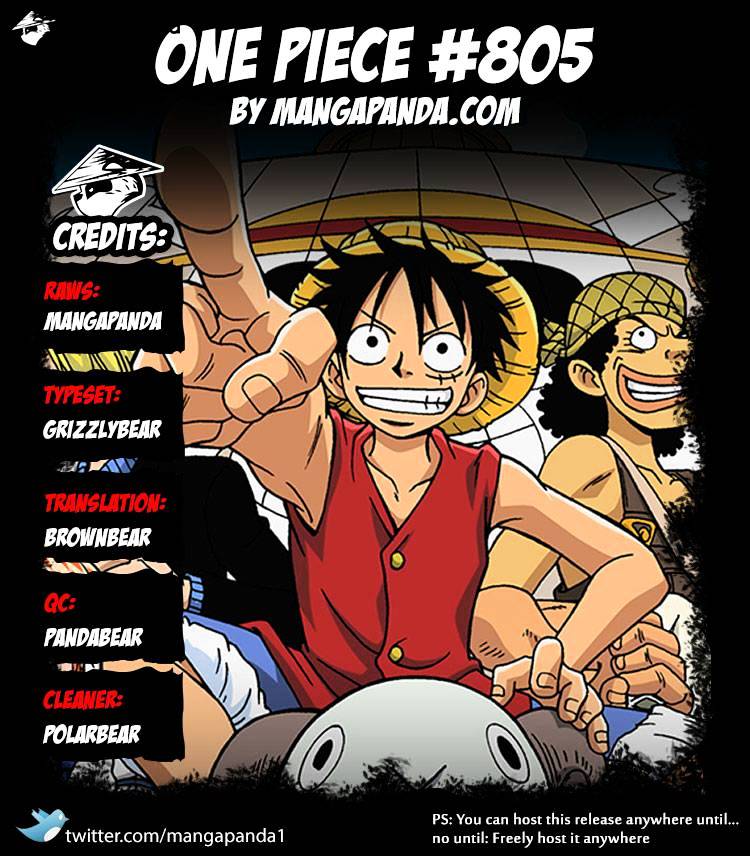One Piece, chapter 805 image 17