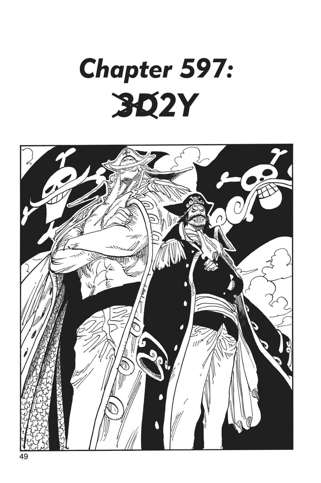 One Piece, Chapter 597 image 01