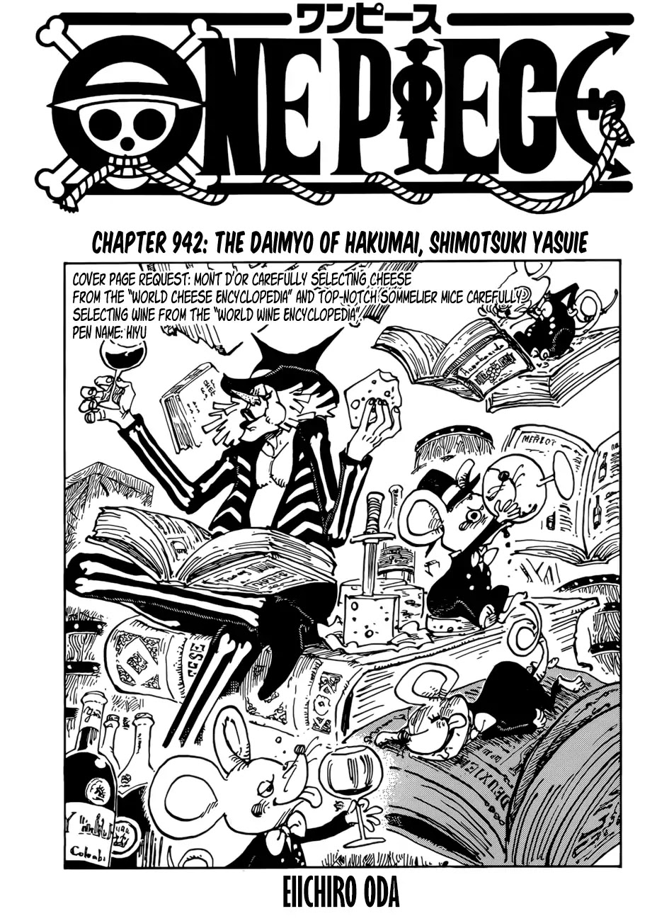 One Piece, chapter 942 image 01