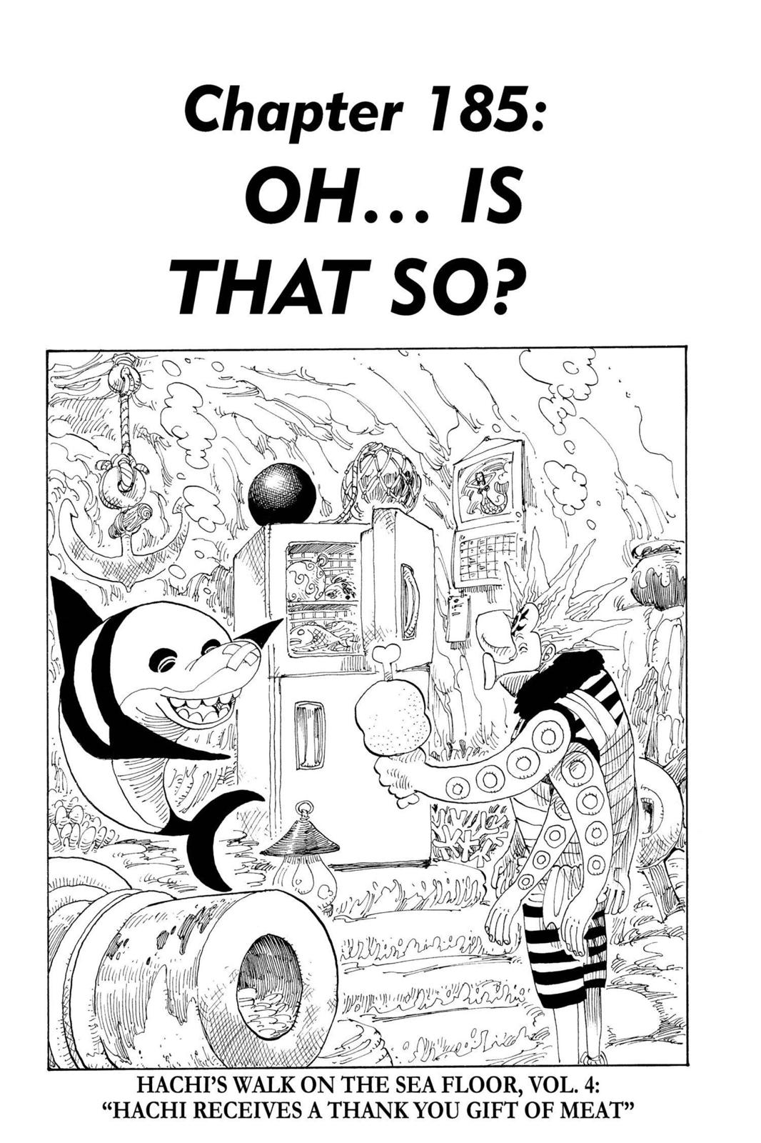One Piece, Chapter 185 image 01