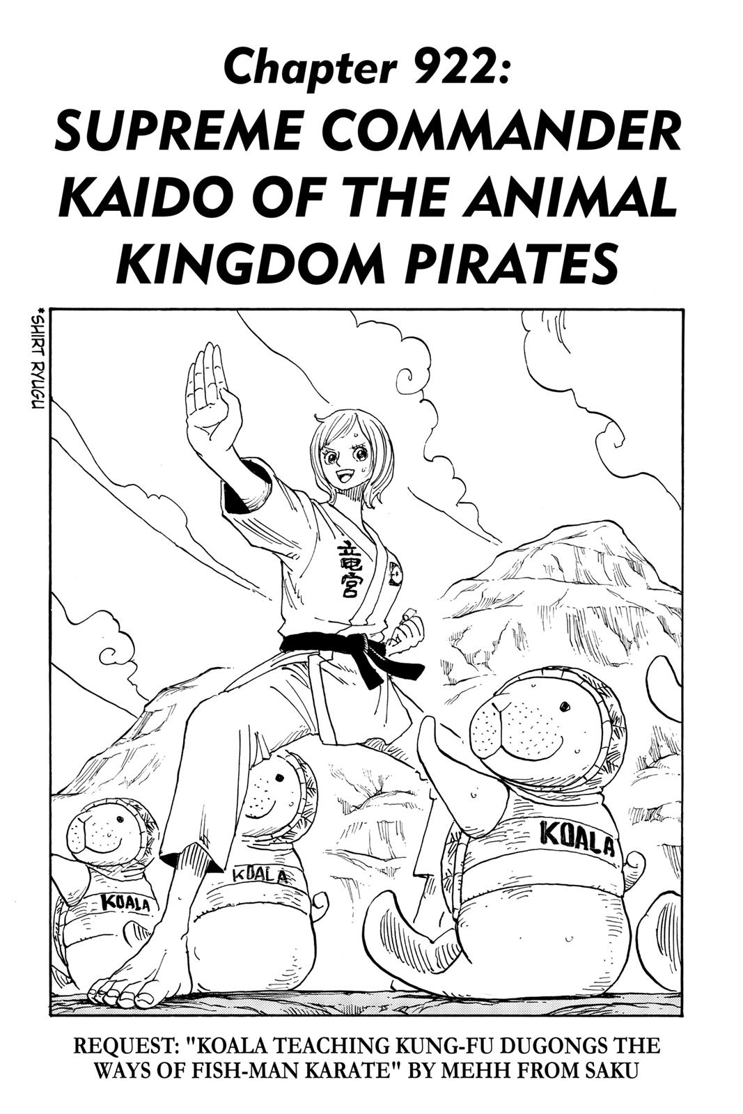 One Piece, Chapter 922 image 07